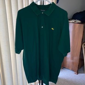 Mens Masters Collection Polo (XL, green)